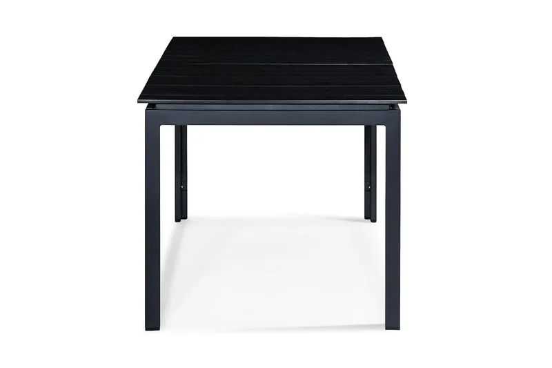 Ruokapöytä Tunis Jatkettava 152-210x90 cm - Musta - Puutarhakalusteet - Terassipöydät - Ruokapöytä terassille