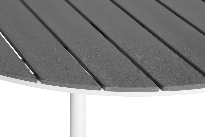 Ruokapöytä Tunis Pyöreä 140 cm - Harmaa - Puutarhakalusteet - Terassipöydät - Ruokapöytä terassille