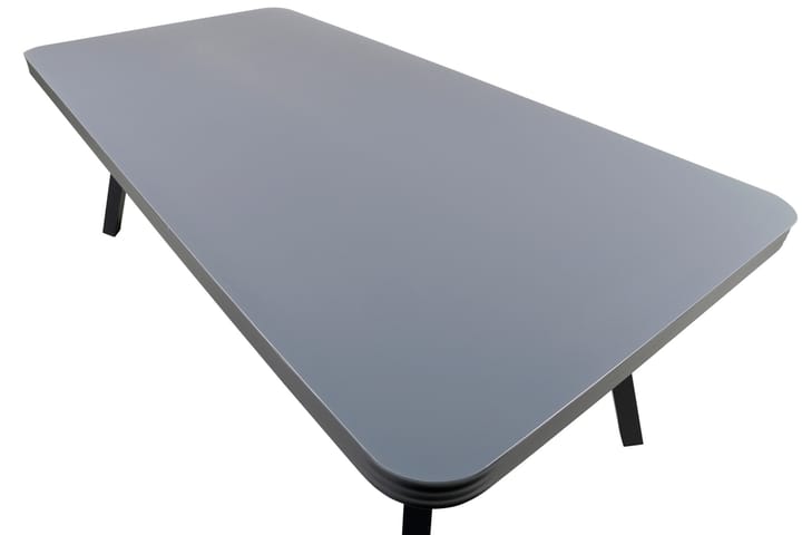 Ruokapöytä Virya 200 cm Musta/Harmaa - Venture Home - Ruokapöytä terassille