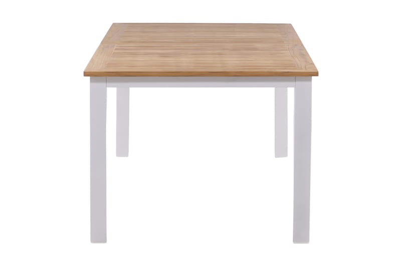 Ruokapöytä Panama Jatkettava 224x324 cm Tiikki - Tiikki/Valkoinen - Puutarhakalusteet - Terassipöydät - Ruokapöytä terassille