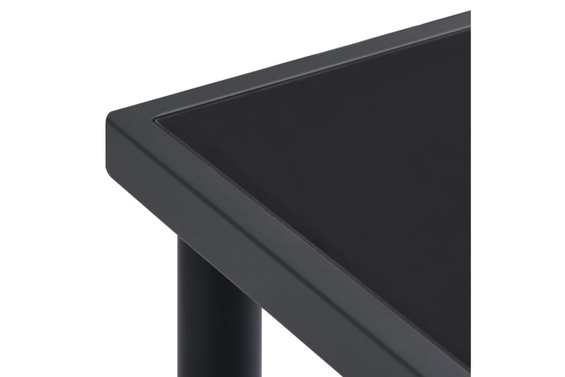 Ulkoruokapöytä antrasiitti 150x90x74 cm teräs - Puutarhakalusteet - Terassipöydät - Ruokapöytä terassille