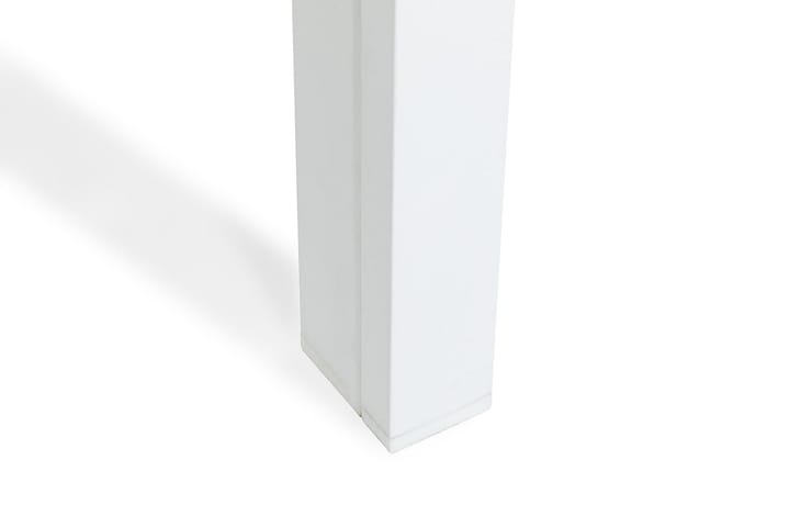 Ruokapöytä Tunis Jatkettava 220-280x100 cm - Valkoinen/Harmaa - Ruokapöytä terassille