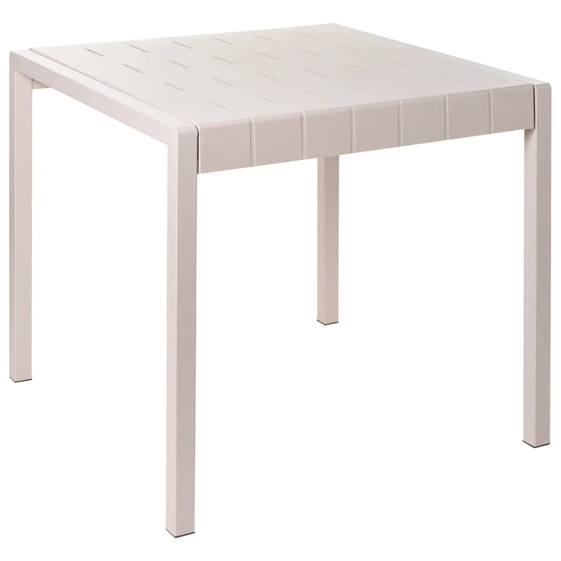Ruokapöytä ulos Bartica 84x81 cm, Beige
