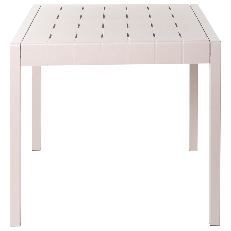 Ruokapöytä ulos Bartica 84x81 cm - Beige - Puutarhakalusteet - Terassipöydät - Ruokapöytä terassille