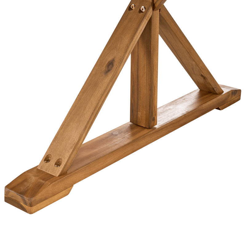 Ruokapöytä ulos Calabritto 90 cm 180 cm akaasiapuu - Ruskea - Puutarhakalusteet - Terassipöydät - Ruokapöytä terassille