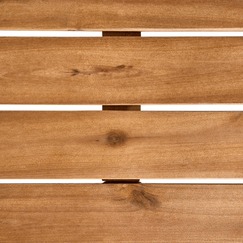 Ruokapöytä ulos Calabritto 90 cm 180 cm akaasiapuu - Ruskea - Puutarhakalusteet - Terassipöydät - Ruokapöytä terassille