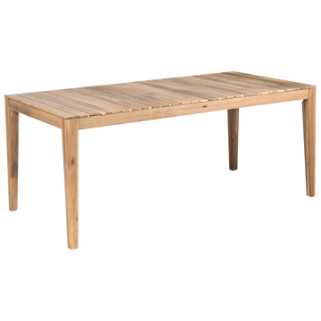 Ruokapöytä ulos Chioggia 90x180 cm akaasiapuu - Ruskea - Puutarhakalusteet - Terassipöydät - Ruokapöytä terassille