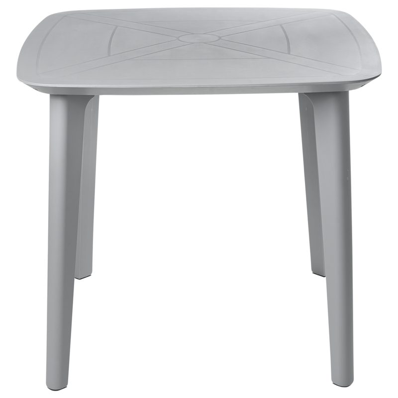 Ruokapöytä ulos Sorico 86 cm 86 cm - Harmaa - Puutarhakalusteet - Terassipöydät - Ruokapöytä terassille