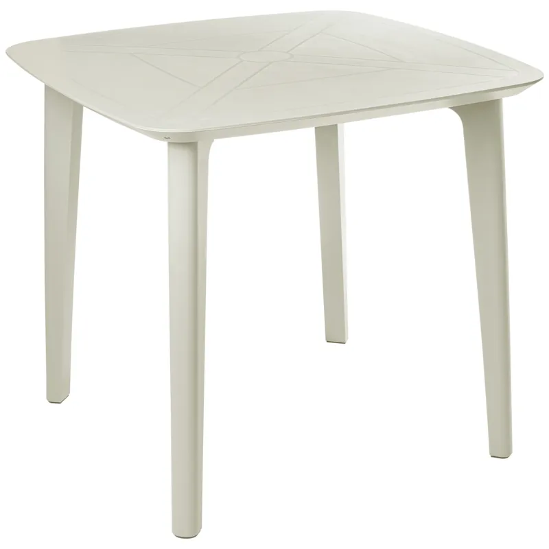 Ruokapöytä ulos Sorico 86x86 cm, Beige