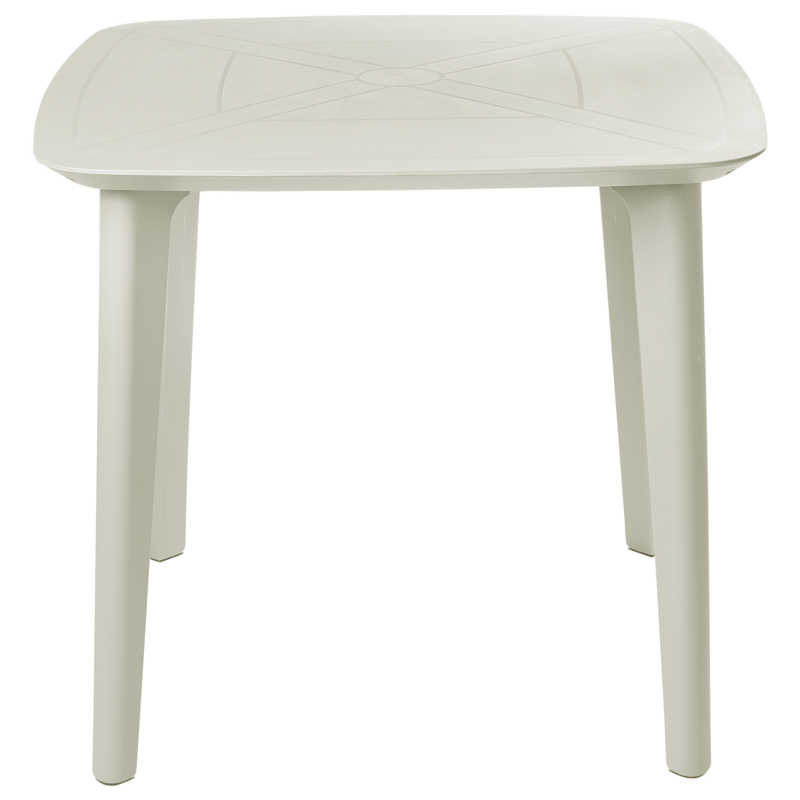 Ruokapöytä ulos Sorico 86x86 cm - Beige - Puutarhakalusteet - Terassipöydät - Ruokapöytä terassille