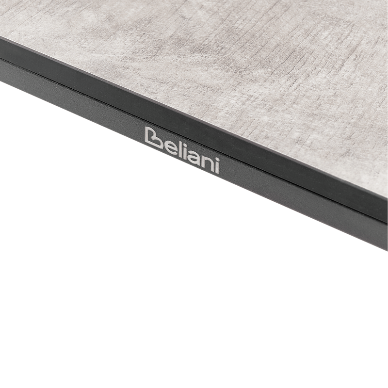 Ruokapöytä ulos Sovareto 180 cm puujäljitelmä - Harmaa - Puutarhakalusteet - Terassipöydät - Ruokapöytä terassille