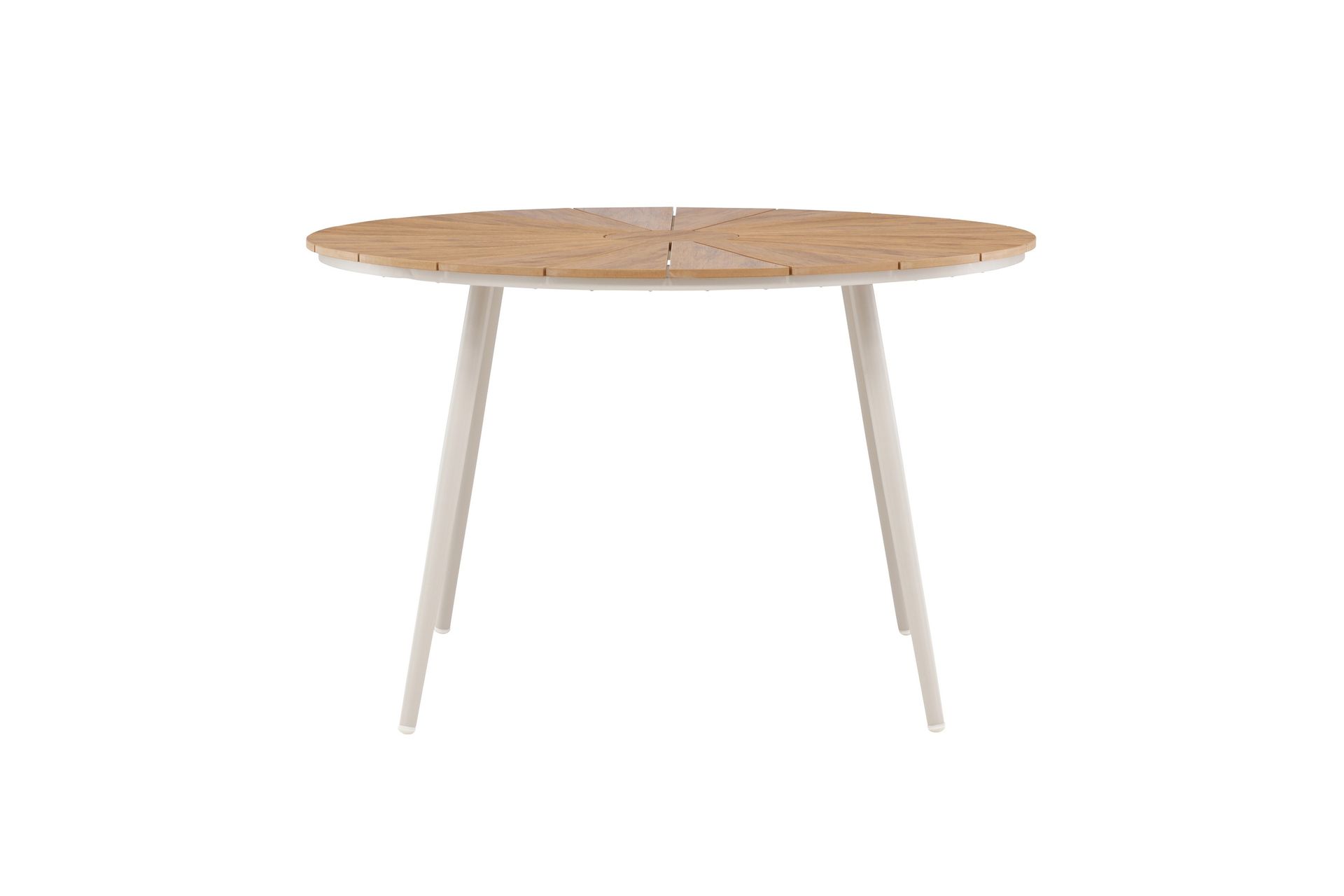 San Vito Ruokapöytä Ulkokäyttöön 120 cm - Beige - Puutarhakalusteet - Terassipöydät - Ruokapöytä terassille