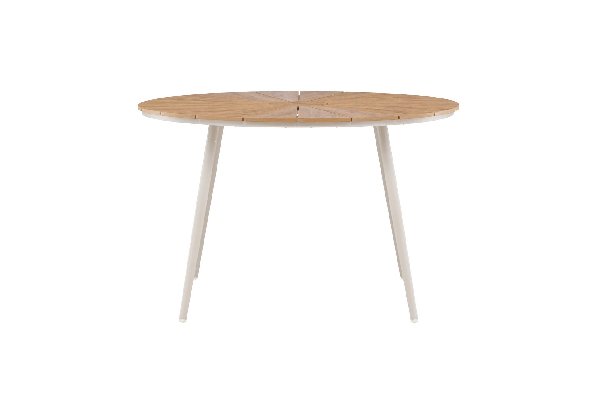 San Vito Ruokapöytä Ulkokäyttöön 120 cm - Beige - Puutarhakalusteet - Terassipöydät - Ruokapöytä terassille