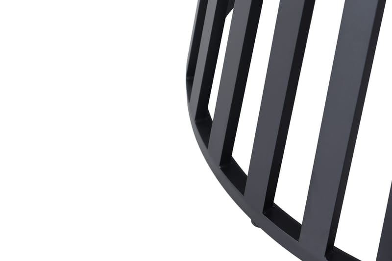 Sensi Ulkoruokapöytä 120 cm - Musta - Puutarhakalusteet - Terassipöydät - Ruokapöytä terassille