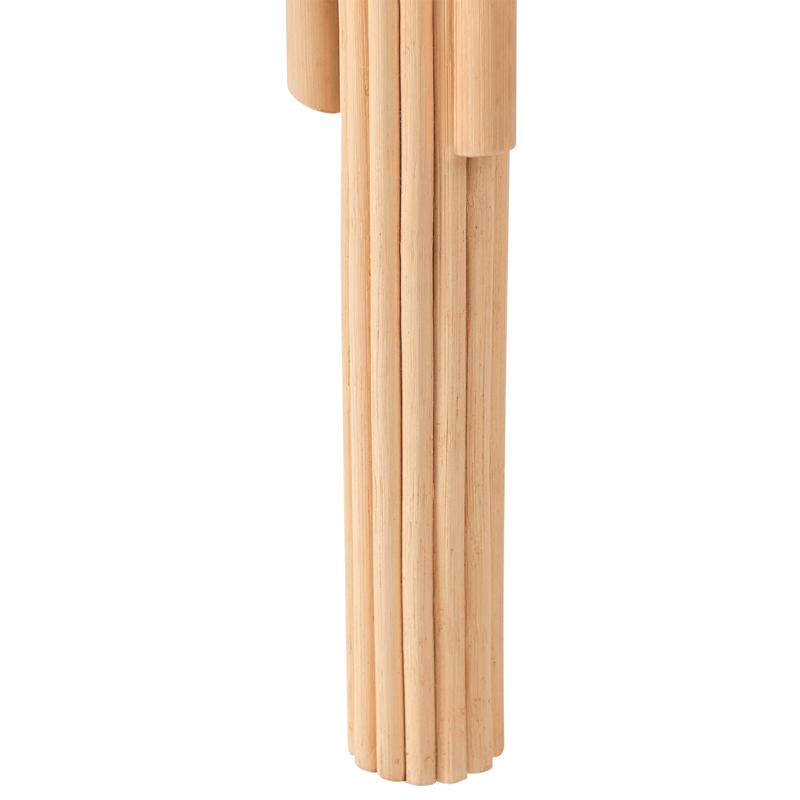 Setti 3 sohvapöytää ulos Paralia rottinki - Luonnonvärinen/beige - Puutarhakalusteet - Terassipöydät - Sohvapöytä ulos & loungepöytä