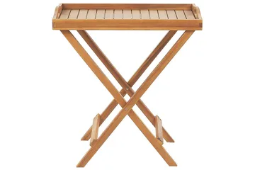 Sidobord Beliani Java Light wood - Puutarhakalusteet - Terassipöydät - Sivupöydät ulos