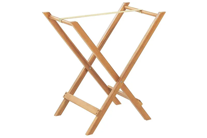 Sidobord Beliani Java Light wood - Puutarhakalusteet - Terassipöydät - Sivupöydät ulos