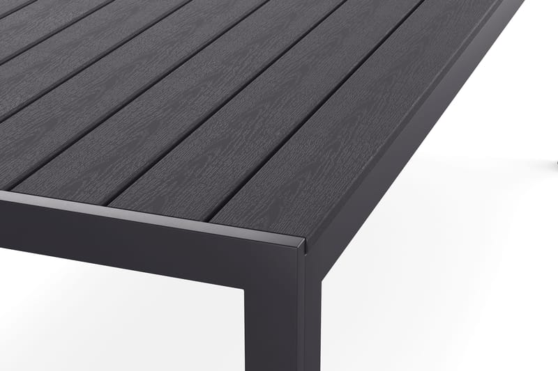 Siri Ruokapöytä 90x205 cm - Musta - Puutarhakalusteet - Terassipöydät - Ruokapöytä terassille