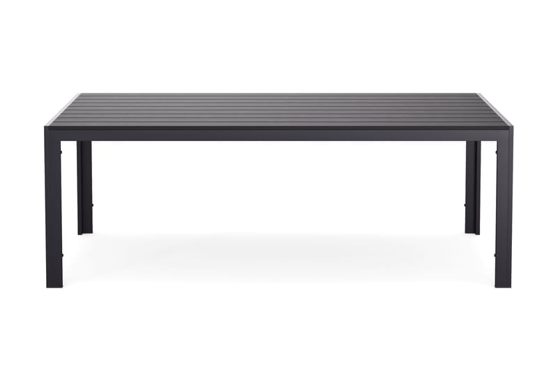 Siri Ruokapöytä 90x205 cm - Musta - Puutarhakalusteet - Terassipöydät - Ruokapöytä terassille