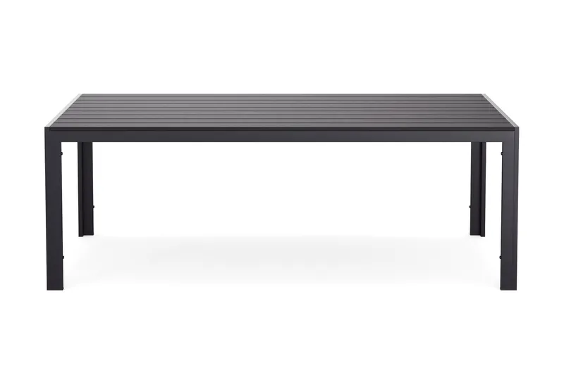 Siri Ruokapöytä 90x205 cm - Musta - Puutarhakalusteet - Terassipöydät - Ruokapöytä terassille