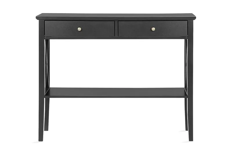 Apupöytä Faraco, Musta