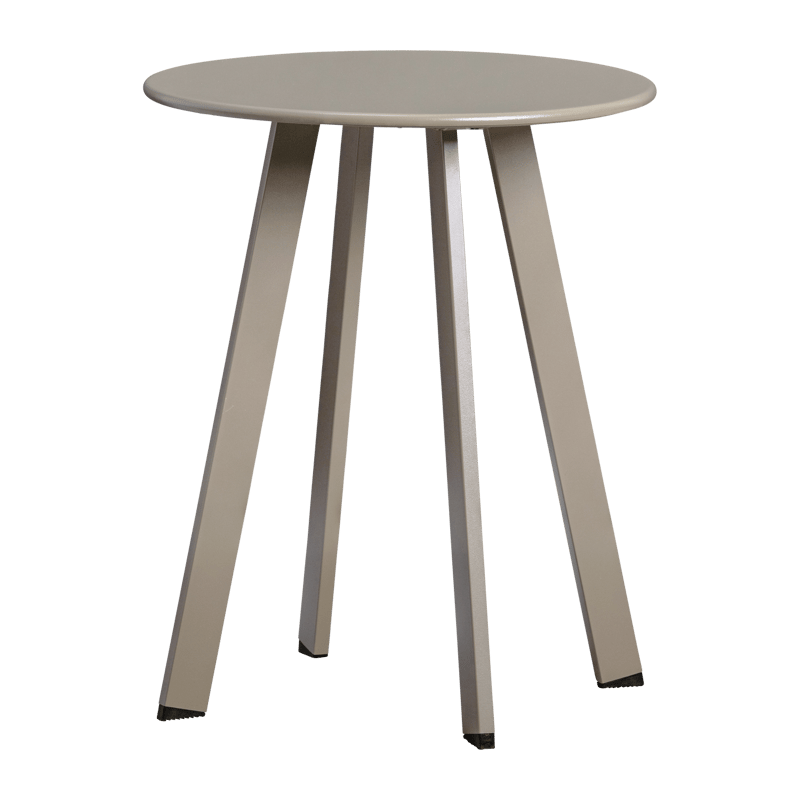 Sivupöytä Fer 49 cm pyöreä ulkokäyttöön, Hiekka