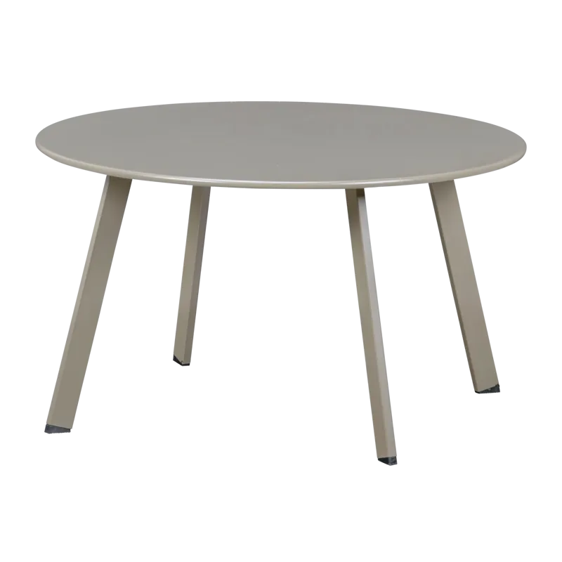 Sivupöytä Fer 70 cm pyöreä ulkokäyttöön, Hiekka