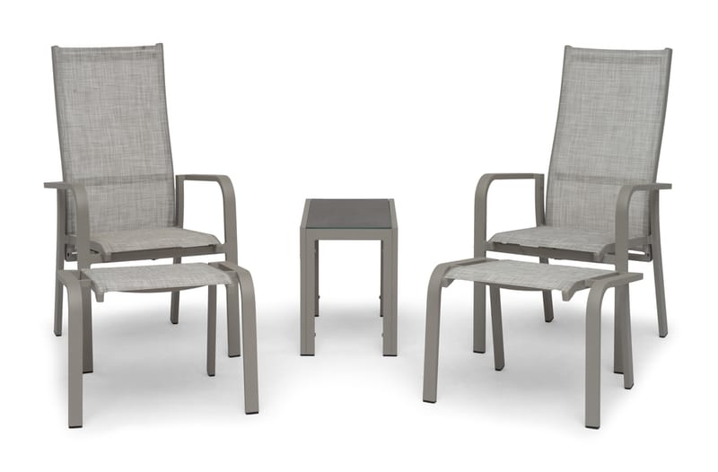 Sivupöytä Hillerstorp Hånger 60x35x47 cm - Hiekka - Puutarhakalusteet - Terassipöydät - Sivupöydät ulos