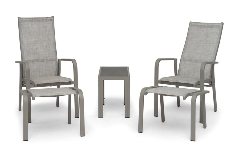 Sivupöytä Hillerstorp Hånger 60x35x47 cm - Hiekka - Puutarhakalusteet - Terassipöydät - Sivupöydät ulos