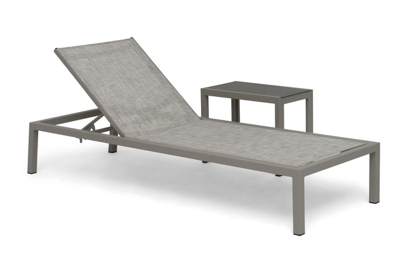 Sivupöytä Hillerstorp Hånger 60x35x47 cm - Hiekka - Puutarhakalusteet - Terassipöydät - Sivupöydät ulos