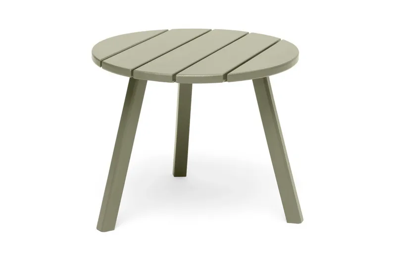 Sivupöytä Hillerstorp Tennessee Ø50 cm Vihreä - Vihreä - Puutarhakalusteet - Terassipöydät - Sivupöydät ulos