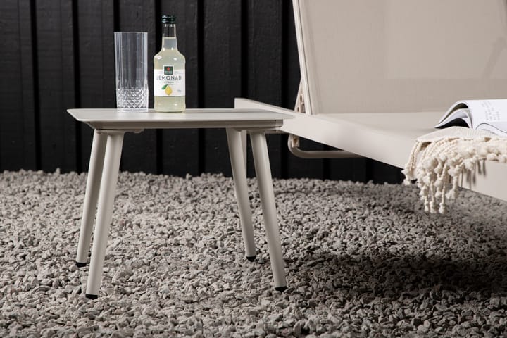 Sivupöytä Lina 40 cm Beige - Venture Home - Sivupöydät ulos