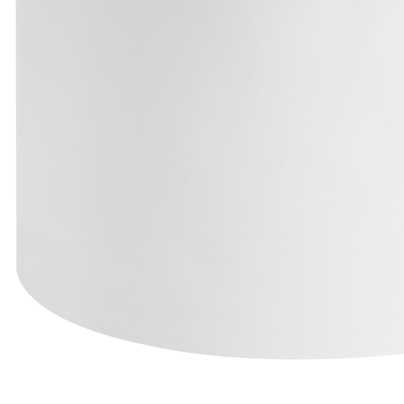 Sivupöytä ulos Arsoli 43x58 cm - Valkoinen - Puutarhakalusteet - Terassipöydät - Sivupöydät ulos