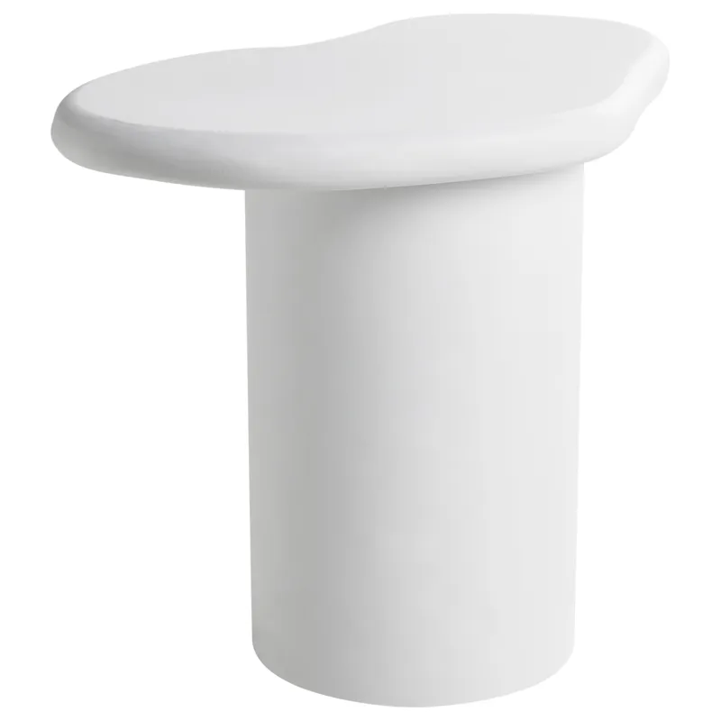 Sivupöytä ulos Arsoli 43x58 cm, Valkoinen