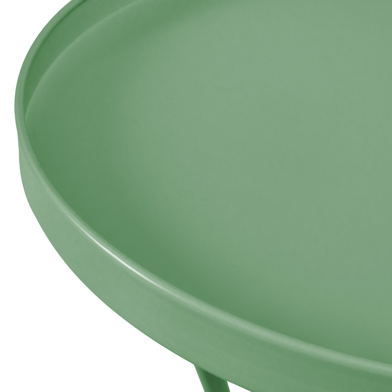 Sivupöytä ulos Cavinia 40 cm Rauta - Vihreä - Puutarhakalusteet - Terassipöydät - Sivupöydät ulos