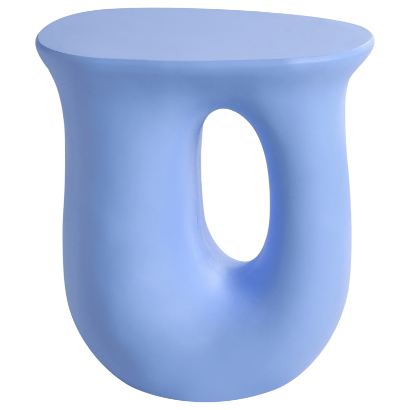 Sivupöytä ulos Idro 42 cm - Sininen - Puutarhakalusteet - Terassipöydät - Sivupöydät ulos