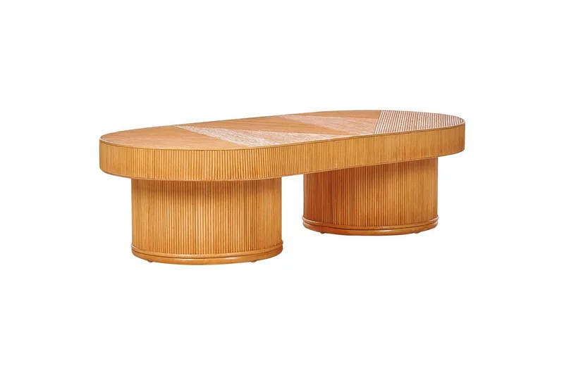 Soffbord Beliani Airole Light wood