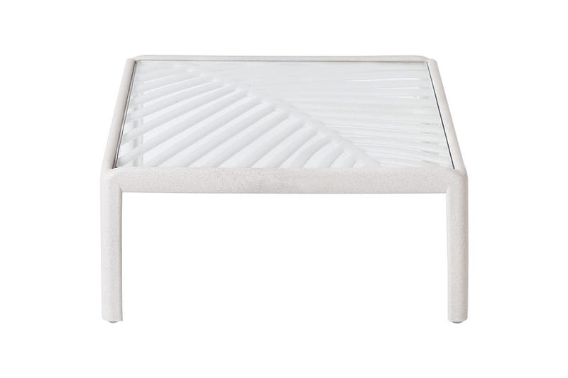 Soffbord Beliani Ferretti Beige - Puutarhakalusteet - Terassipöydät - Sohvapöytä ulos & loungepöytä