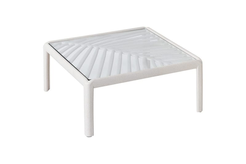 Soffbord Beliani Ferretti Beige - Puutarhakalusteet - Terassipöydät - Sohvapöytä ulos & loungepöytä