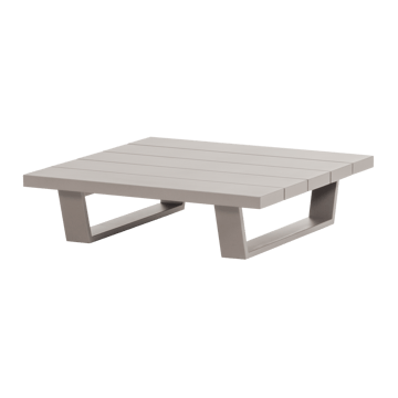 Sohvapöytä Bear 87 cm ulkokäyttöön - Hiekka - Puutarhakalusteet - Terassipöydät - Sohvapöytä ulos & loungepöytä