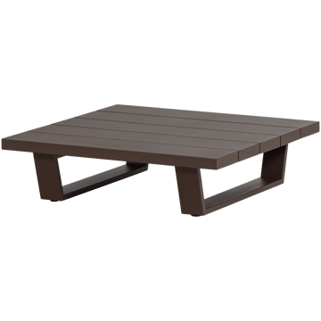 Sohvapöytä Bear 87 cm ulkokäyttöön - Ruskea - Puutarhakalusteet - Terassipöydät - Sohvapöytä ulos & loungepöytä