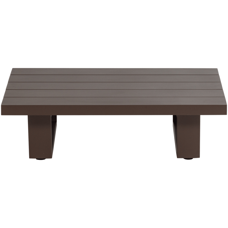 Sohvapöytä Bear 87 cm ulkokäyttöön - Ruskea - Puutarhakalusteet - Terassipöydät - Sohvapöytä ulos & loungepöytä