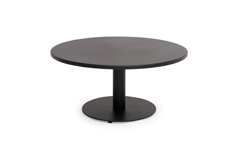 Sohvapöytä Hillerstorp Näsby Ø80 cm Musta, Musta