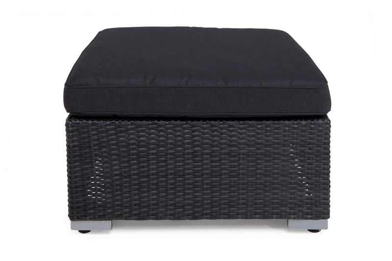 Divaani/Pöytä Wisconsin Polyrottinki/Musta - Hillerstorp - Puutarhakalusteet - Terassipöydät - Sohvapöytä ulos & loungepöytä