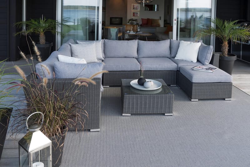 MADISON Divaani/Pöytä - Puutarhakalusteet - Terassipöydät - Sohvapöytä ulos & loungepöytä