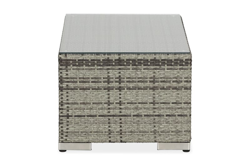 Pöytä Bahamas 113 cm - Harmaa - Puutarhakalusteet - Terassipöydät - Sohvapöytä ulos & loungepöytä