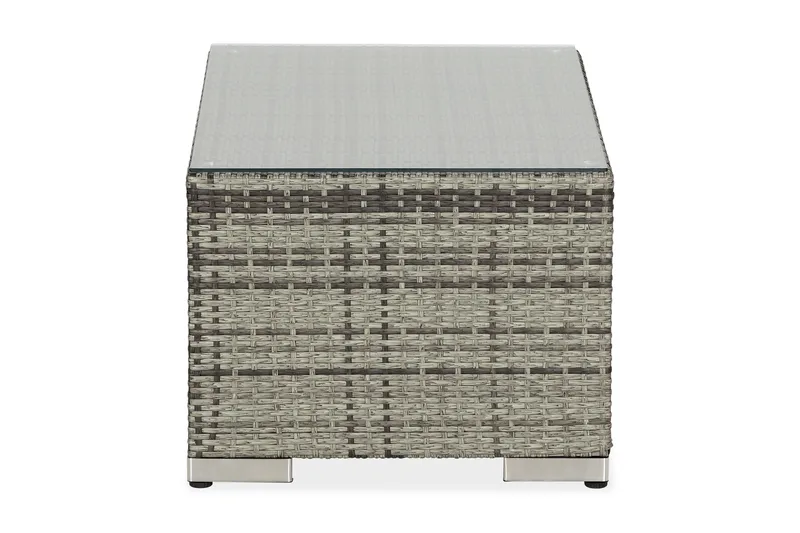 Pöytä Bahamas 113 cm - Harmaa - Puutarhakalusteet - Terassipöydät - Sohvapöytä ulos & loungepöytä