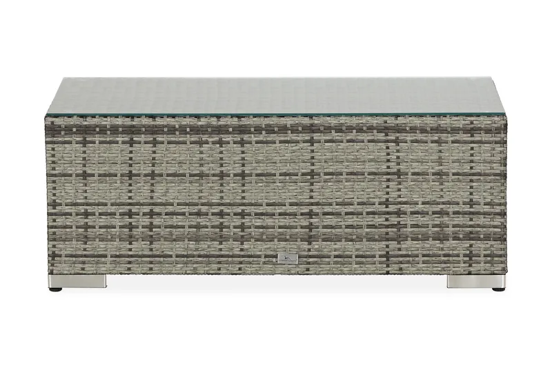 Pöytä Bahamas 113 cm - Harmaa - Puutarhakalusteet - Terassipöydät - Sohvapöytä ulos & loungepöytä