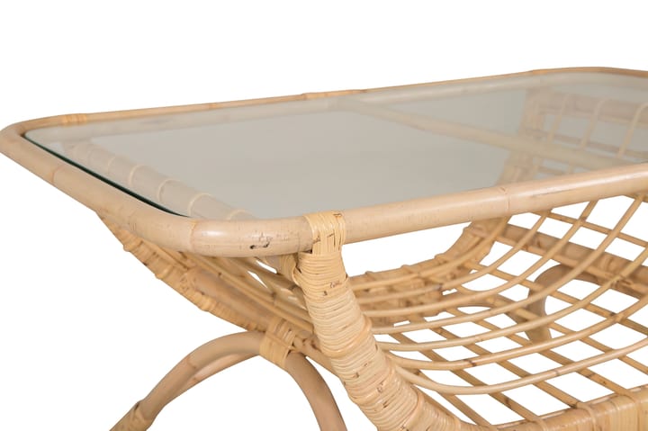 Parvekepöytä Moana 95 cm Puu/Luonnonväri - Venture Home - Sohvapöytä ulos & loungepöytä