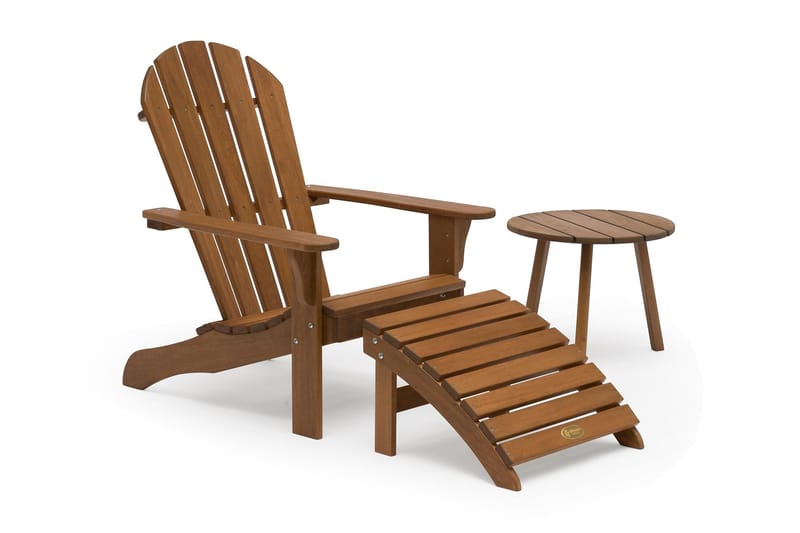 Sivupöytä Tennessee 50 cm Pyöreä Saarni - Hillerstorp - Puutarhakalusteet - Terassipöydät - Sohvapöytä ulos & loungepöytä